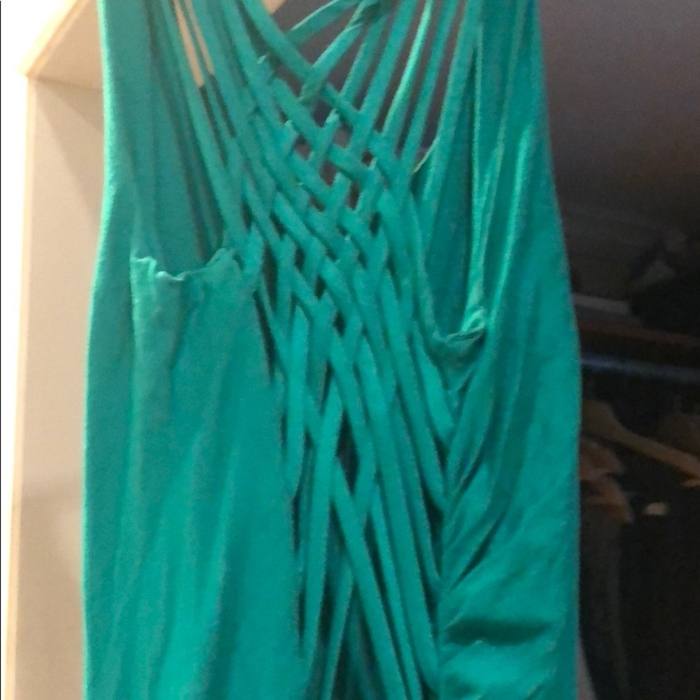 Green dress - Picture 3 of 3
